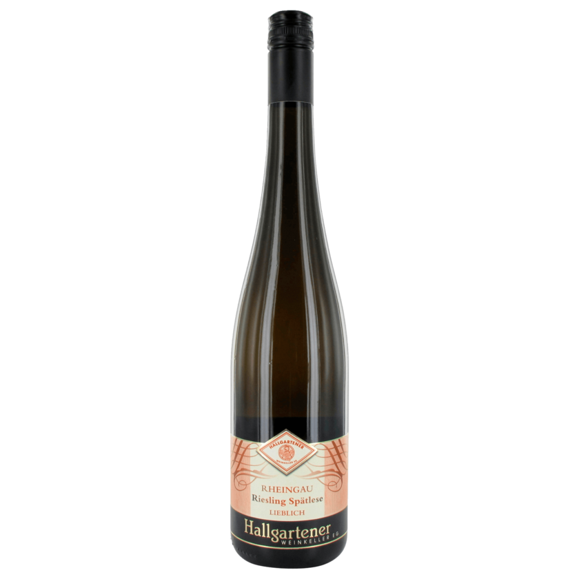 Hallgartener Weinkeller Weißwein Riesling Spätlese lieblich 0,75l